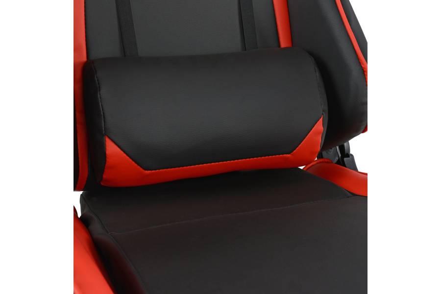 ΠΟΛΥΘΡΟΝΑ GAMING ZAYN HM1056.01 ΜΑΥΡΟ-ΚΟΚΚΙΝΟ PU 67x70x134 εκ.