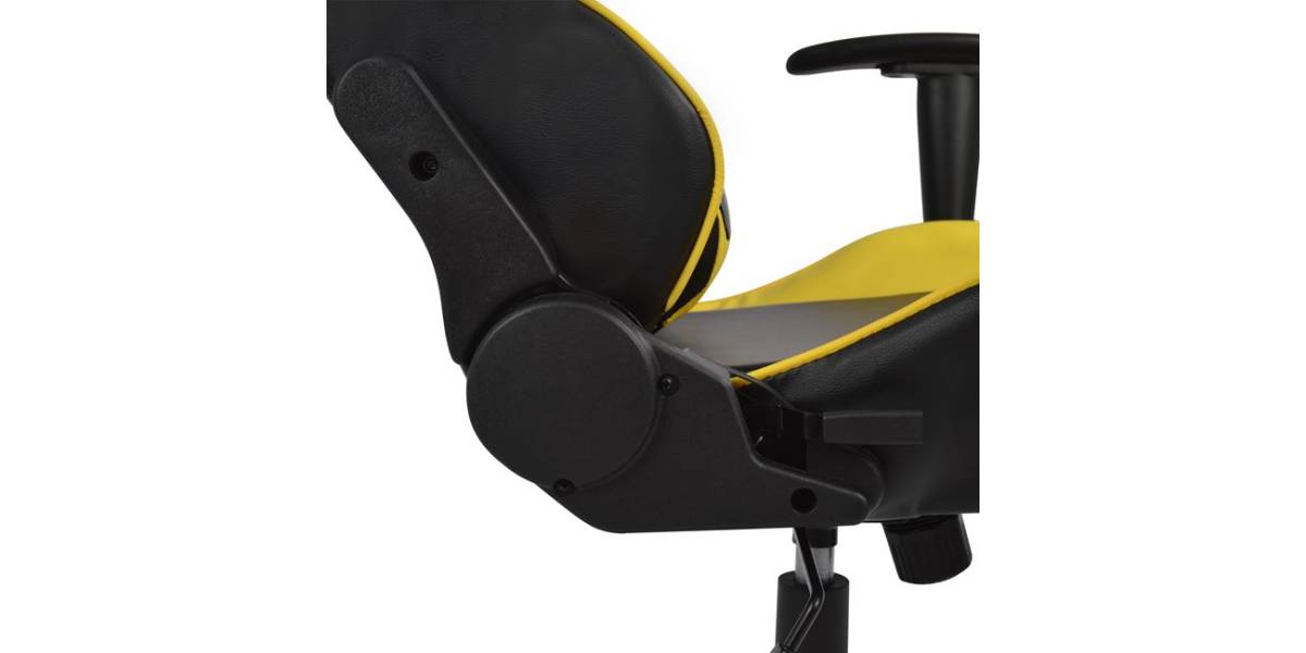 ΠΟΛΥΘΡΟΝΑ GAMING ZAYN HM1056.11 ΜΑΥΡΟ-ΚΙΤΡΙΝΟ PU 67x70x134 εκ.