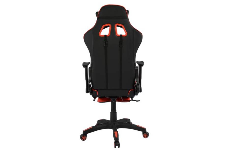 ΚΑΡΕΚΛΑ ΓΡΑΦΕΙΟΥ GAMING HM1063.01 SPEED ΜΑΥΡΟ ΚΟΚΚΙΝΟ & ΥΠΟΠΟΔΙΟ 68 x 71,5 x 134 cm