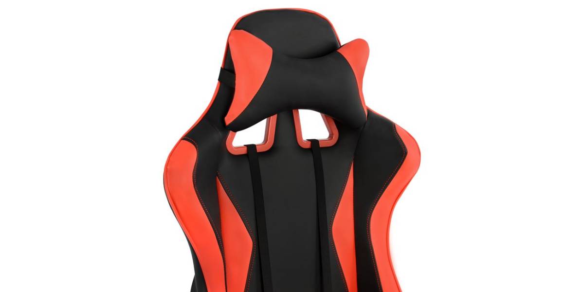 ΚΑΡΕΚΛΑ ΓΡΑΦΕΙΟΥ GAMING HM1063.01 SPEED ΜΑΥΡΟ ΚΟΚΚΙΝΟ & ΥΠΟΠΟΔΙΟ 68 x 71,5 x 134 cm