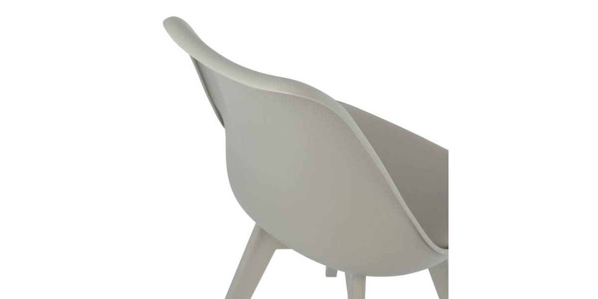 ΚΑΡΕΚΛΑ VEGAS HM0033.40 ΠΟΛΥΠΡΟΠΥΛΕΝΙΟΥ-PU-ΓΚΡΙ 48x56x82 εκ.