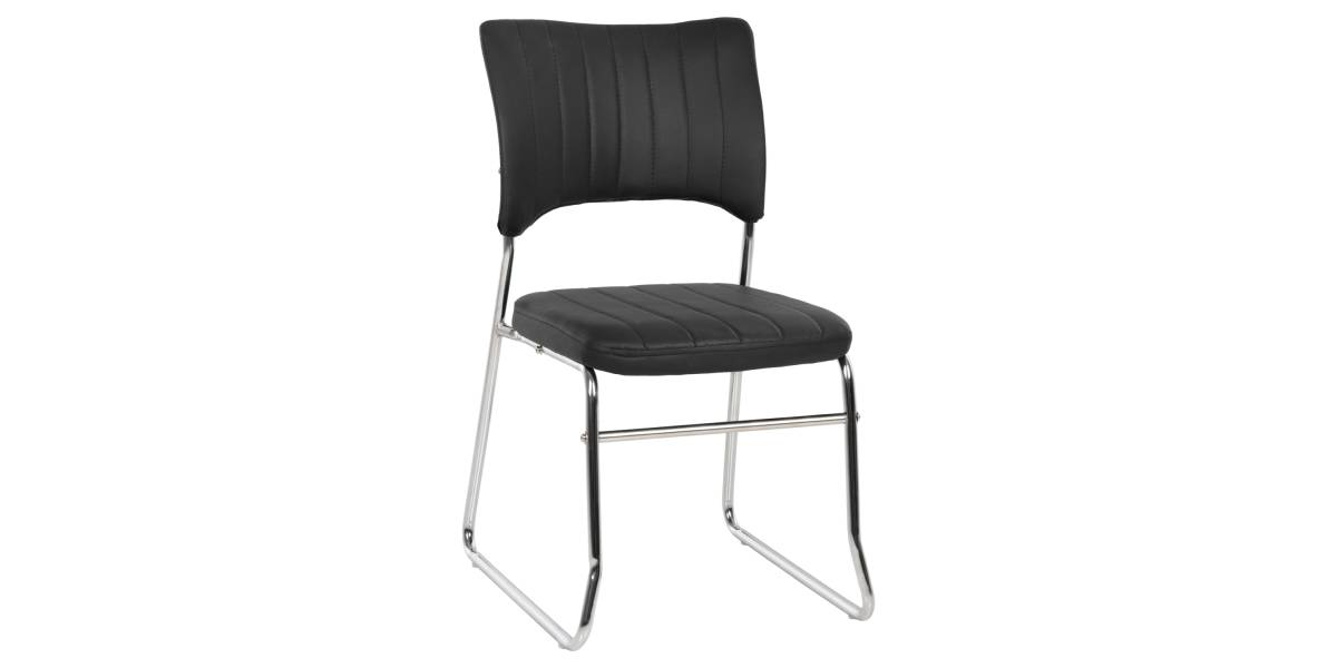 ΚΑΡΕΚΛΑ QUENTI HM1071.01 ΜΑΥΡΗ 47x54x84 εκ.