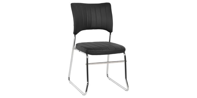 ΚΑΡΕΚΛΑ QUENTI HM1071.01 ΜΑΥΡΗ 47x54x84 εκ.