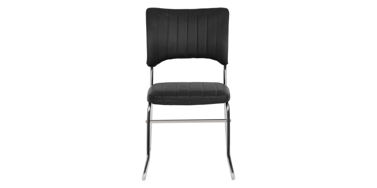 ΚΑΡΕΚΛΑ QUENTI HM1071.01 ΜΑΥΡΗ 47x54x84 εκ.