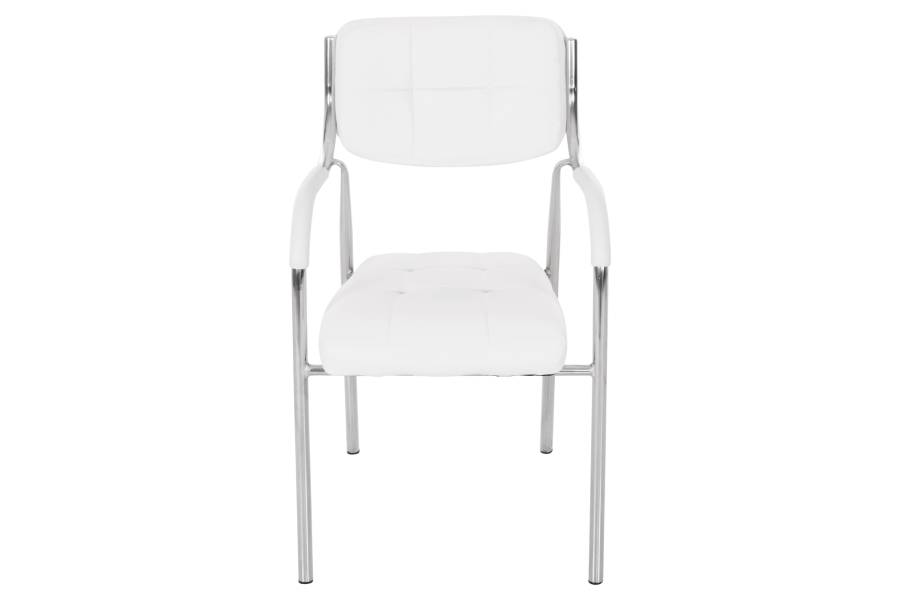 ΚΑΡΕΚΛΑ ΓΡΑΦΕΙΟΥ ΕΠΙΣΚΕΠΤΟΥ OBERON HM1018.02 ΑΣΠΡΟ PU 51x52x88Yεκ.