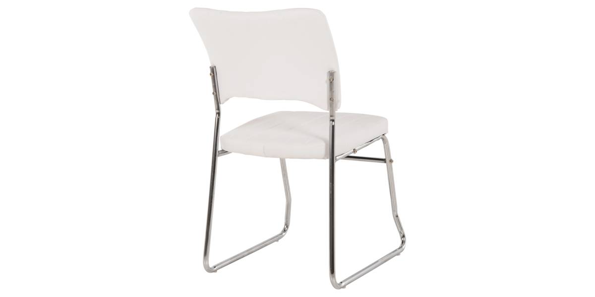 ΚΑΡΕΚΛΑ QUENTI HM1071.02 ΛΕΥΚΗ 52x60x85 εκ.
