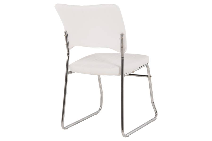 ΚΑΡΕΚΛΑ QUENTI HM1071.02 ΛΕΥΚΗ 52x60x85 εκ.