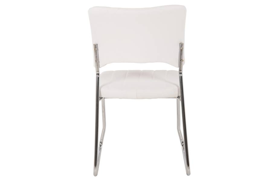 ΚΑΡΕΚΛΑ QUENTI HM1071.02 ΛΕΥΚΗ 52x60x85 εκ.