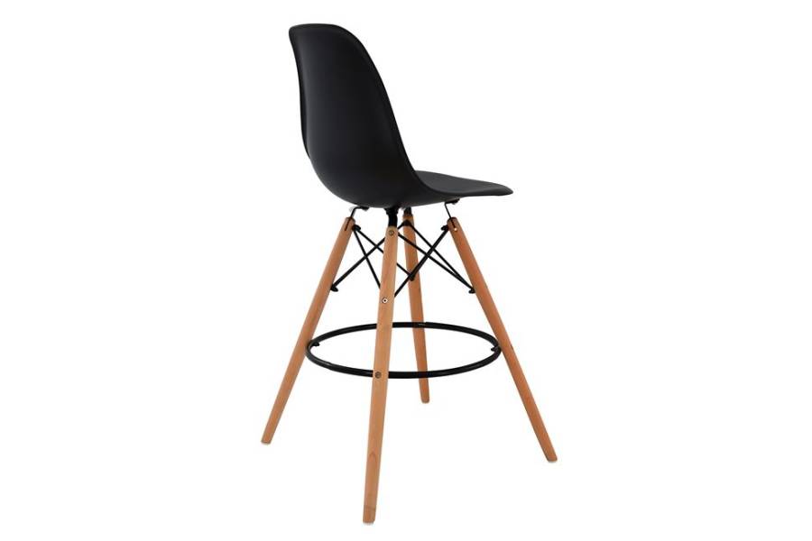 ΣΚΑΜΠΟ ΜΠΑΡ RENATA HM0173.02 ΜΑΥΡΟ 47x50x108Υ εκ.