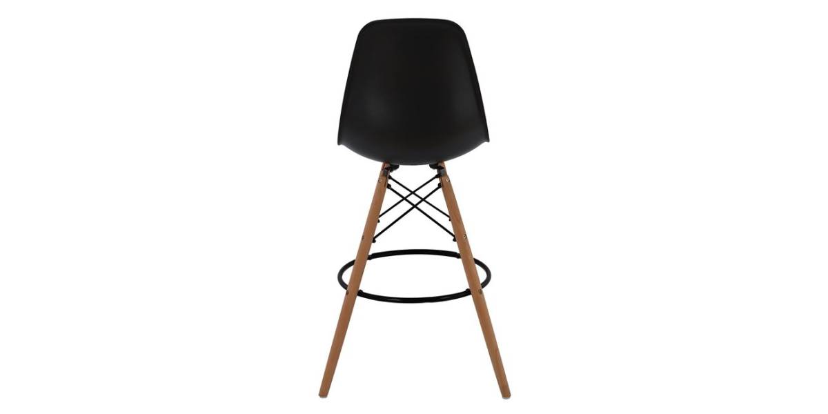 ΣΚΑΜΠΟ ΜΠΑΡ RENATA HM0173.02 ΜΑΥΡΟ 47x50x108Υ εκ.