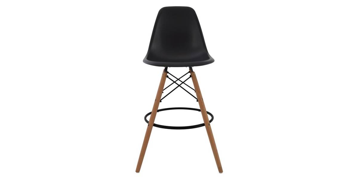 ΣΚΑΜΠΟ ΜΠΑΡ RENATA HM0173.02 ΜΑΥΡΟ 47x50x108Υ εκ.