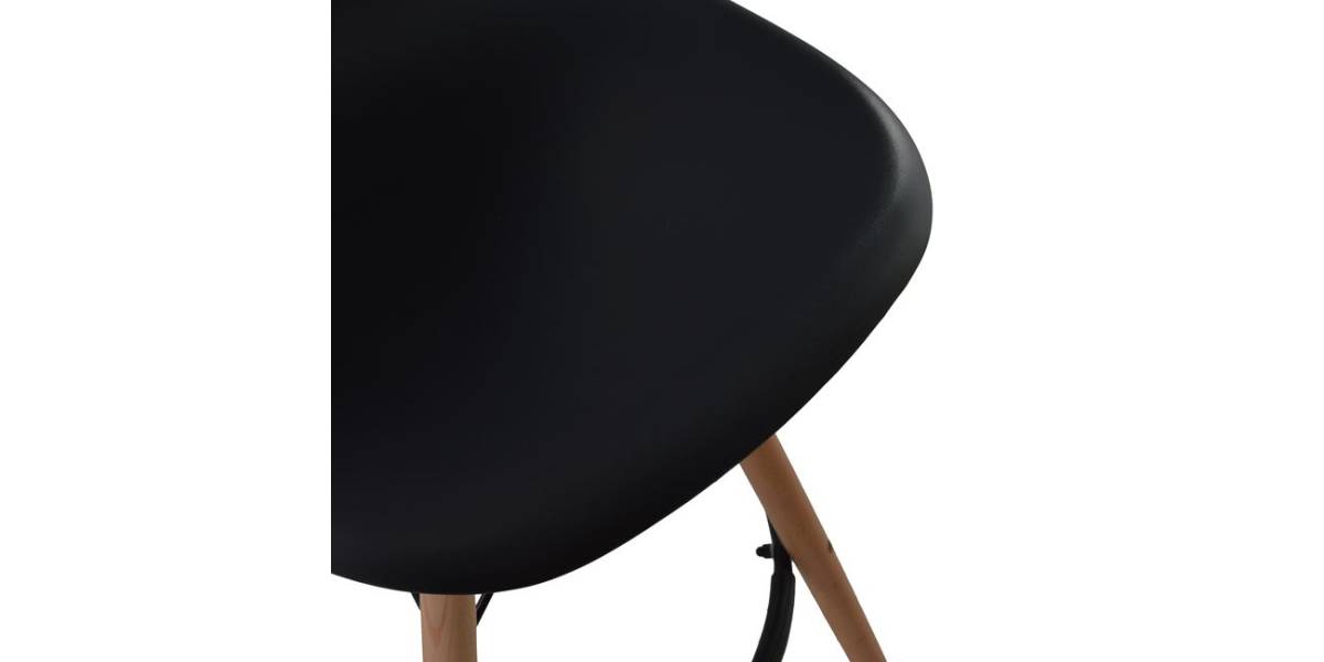 ΣΚΑΜΠΟ ΜΠΑΡ RENATA HM0173.02 ΜΑΥΡΟ 47x50x108Υ εκ.