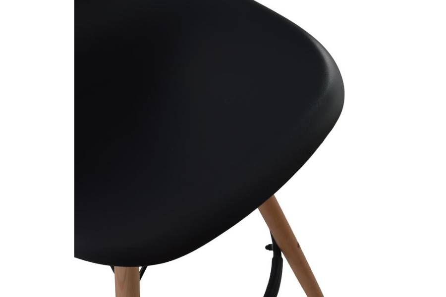 ΣΚΑΜΠΟ ΜΠΑΡ RENATA HM0173.02 ΜΑΥΡΟ 47x50x108Υ εκ.