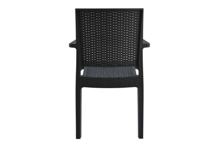 ΠΟΛΥΘΡΟΝΑ ΠΟΛΥΠΡΟΠΥΛΕΝΙΟΥ ΒΑΡΕΩΣ ΤΥΠΟΥ KAGANU DARK GREY HM5134.01 57x55,5x89 εκ.