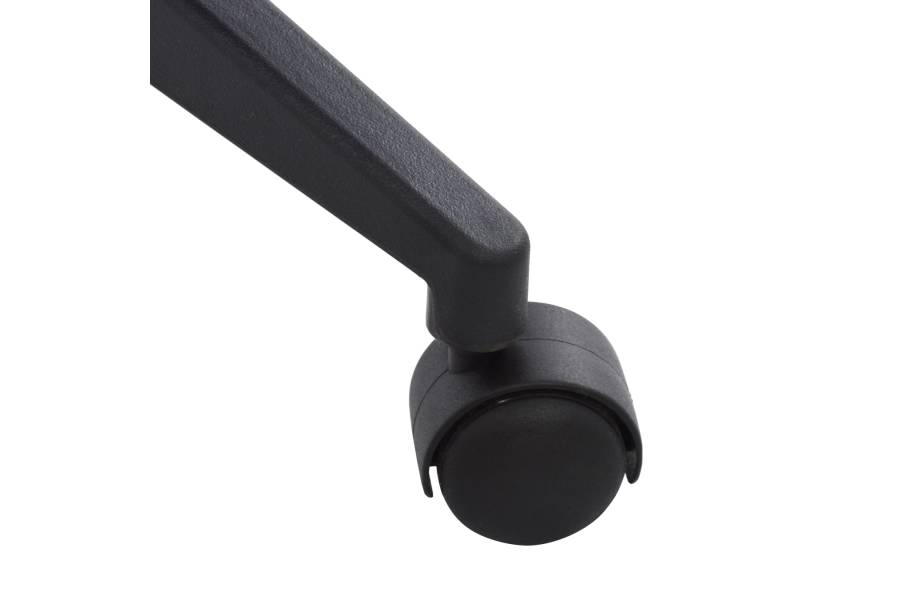 ΚΑΡΕΚΛΑ ΓΡΑΦΕΙΟΥ ANIVIA HM1073.21 ΓΚΡΙ & ΣΚΕΛΕΤΟ ΜΑΥΡΟ 64x61x127 cm