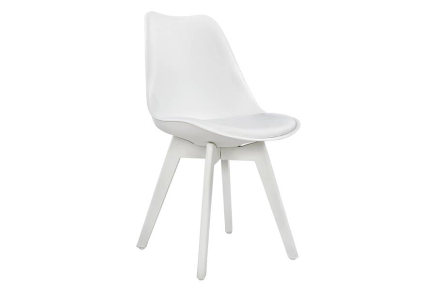 ΚΑΡΕΚΛΑ VEGAS HM0033.31 ΠΟΛΥΠΡΟΠΥΛΕΝΙΟΥ-PU- ΛΕΥΚΟ 47,5x55x82 εκ.
