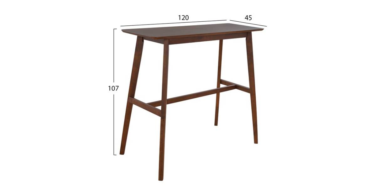 ΣΤΑΝΤ ΓΙΑ ΣΚΑΜΠΟ ΜΠΑΡ LOTTA HM0192 ΑΠΟ ΞΥΛΟ ΚΑΡΥΔΙ 120X45X107