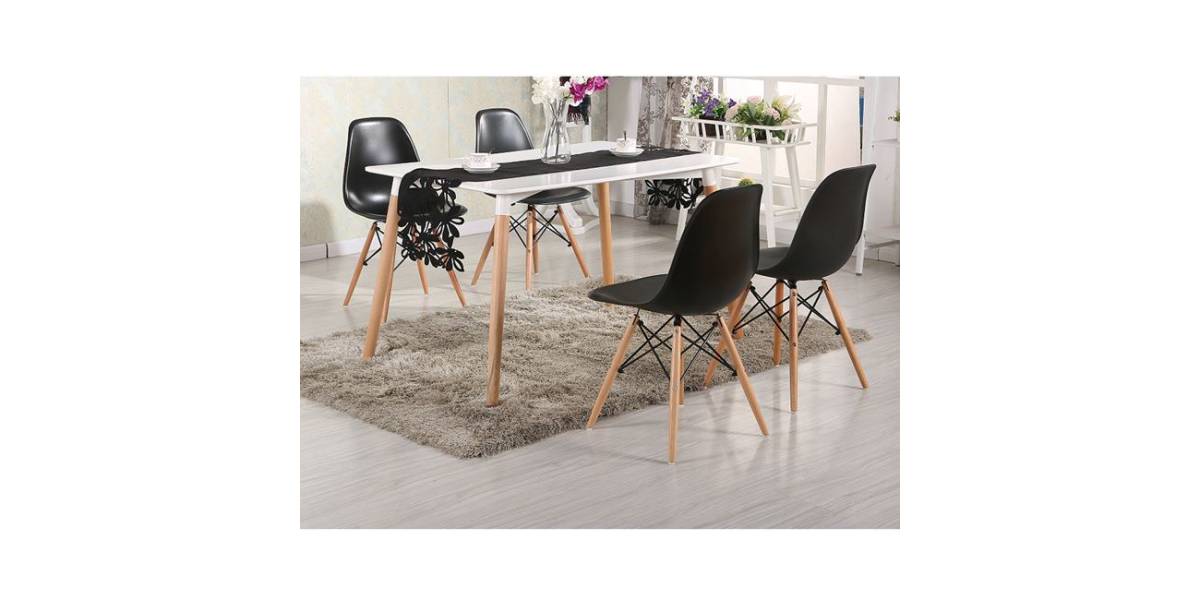 ΣΕΤ ΤΡΑΠΕΖΑΡΙΑΣ 5ΤΜΧ ΜΕ ΤΡΑΠΕΖΙ MINIMAL & ΚΑΡΕΚΛΑ TWIST HM10192 120x80x73 cm