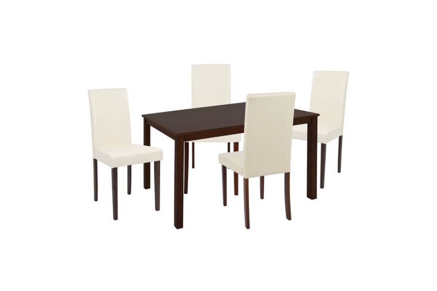ΣΕΤ ΤΡΑΠΕΖΑΡΙΑΣ 5ΤΜΧ ΜΕ ΚΑΡΥΔΙ ΤΡΑΠΕΖΙ 120x75x74cm & ΚΑΡΕΚΛΕΣ SELENE HM10256