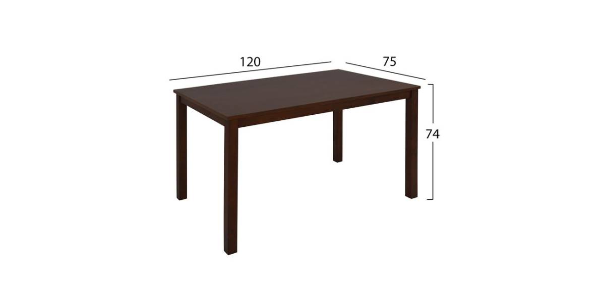 ΣΕΤ ΤΡΑΠΕΖΑΡΙΑΣ 5ΤΜΧ ΜΕ ΚΑΡΥΔΙ ΤΡΑΠΕΖΙ 120x75x74cm & ΚΑΡΕΚΛΕΣ SELENE HM10256