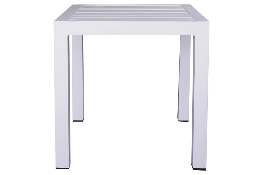ΤΡΑΠΕΖΙ ΑΛΟΥΜΙΝΙΟΥ QIANA HM5402.01 ΛΕΥΚΟ 45x45x45,5 εκ.