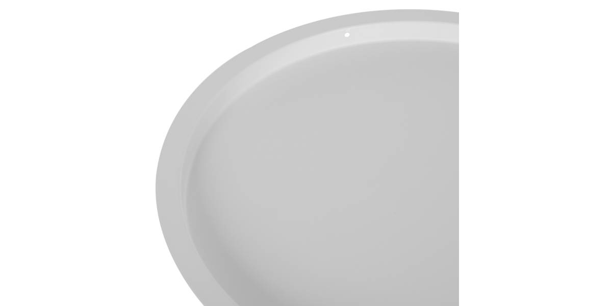 ΤΡΑΠΕΖΙ ΠΤΥΣΣΟΜΕΝΟ ΜΕ ΑΠΟΣΠΩΜΕΝΟ ΔΙΣΚΟ SAMUEL ΜΕΤΑΛΛΙΚΟ ΛΕΥΚΟ Φ45x52 εκ. HM5287.02