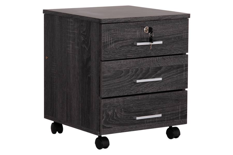 ΣΥΡΤΑΡΙΕΡΑ ΓΡΑΦΕΙΟΥ HAYDEN HM2282.01 ΣΕ ΑΝΘΡΑΚΙ ΧΡΩΜΑ 39.5x40x46.5Υεκ