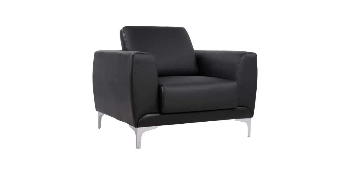ΠΟΛΥΘΡΟΝΑ KENZIE HM3121.11 ΜΕ ΜΑΥΡΟ PU 89x81x81 εκ.