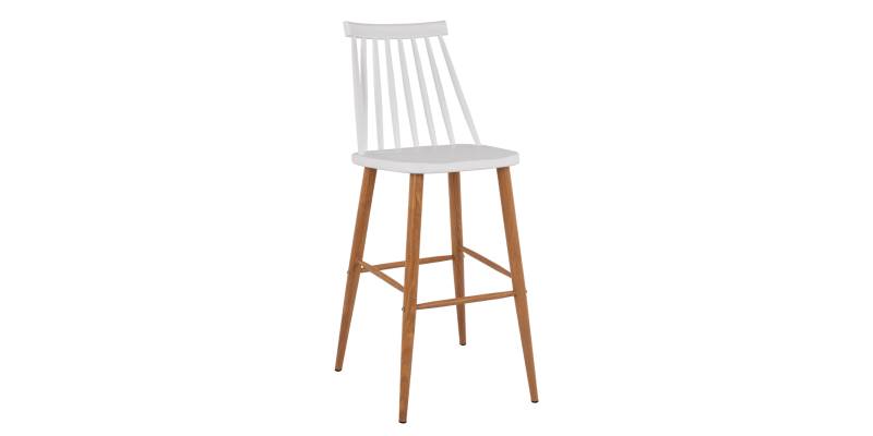 ΣΚΑΜΠΟ ΜΠΑΡ HM8459.01 VANESSA ΣΕ ΛΕΥΚΟ ΧΡΩΜΑ 43x49x107 εκ.