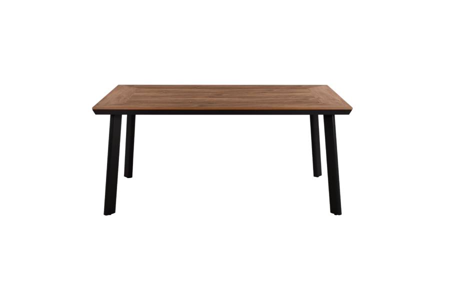 ΤΡΑΠΕΖΙ ΑΛΟΥΜΙΝΙΟΥ TABER ΜΕ POLYWOOD HM5132.12 ΓΚΡΙ 160x92x72