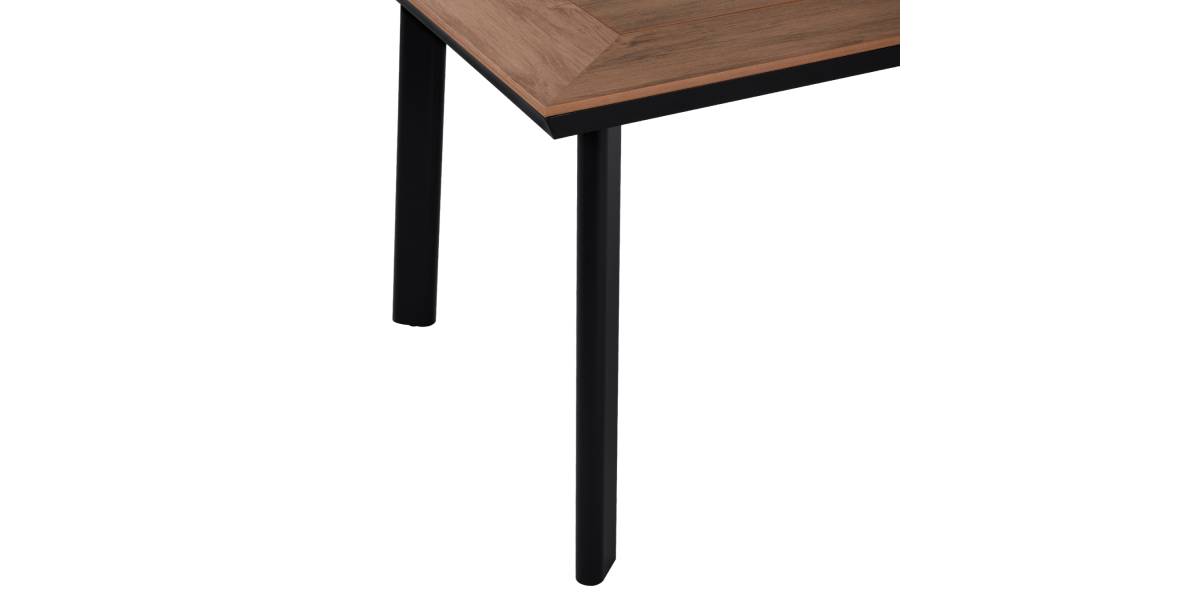 ΤΡΑΠΕΖΙ ΑΛΟΥΜΙΝΙΟΥ TABER ΜΕ POLYWOOD HM5132.12 ΓΚΡΙ 160x92x72