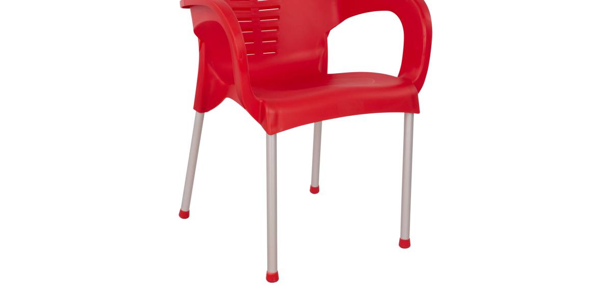 ΠΟΛΥΘΡΟΝΑ ΠΟΛΥΠΡΟΠΥΛΕΝΙΟΥ KAREK HM5592.04 ΧΡΩΜΑ ΚΟΚΚΙΝΟ ΜΕ ΠΟΔΙ ΑΛΟΥΜΙΝΙΟΥ 59x58x81Y εκ.