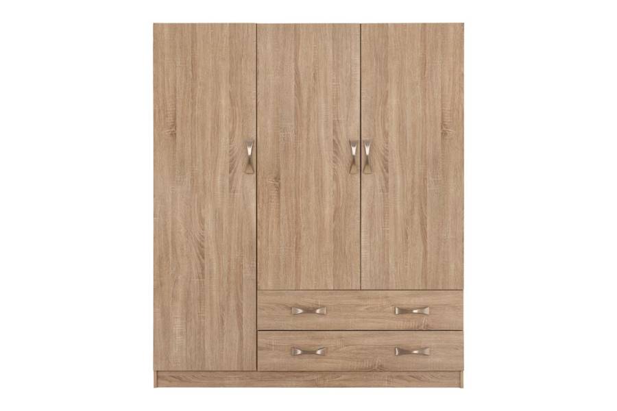 ΝΤΟΥΛΑΠΑ 3ΦΥΛΛΗ CARLY HM384.02 ΜΕ ΔΥΟ ΣΥΡΤΑΡΙΑ SONAMA 150X55Χ180Υεκ.