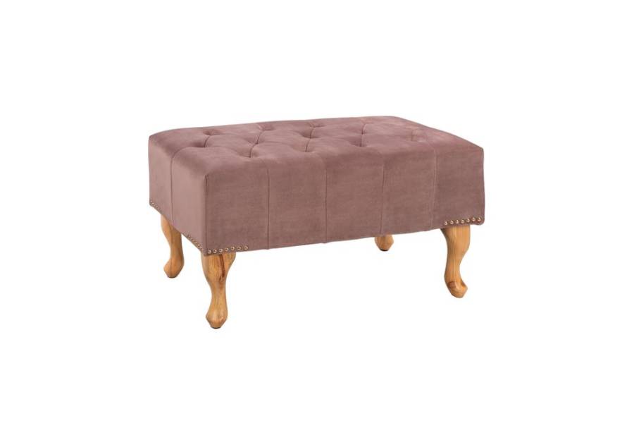 ΤΑΜΠΟΥΡΕ T.CHESTERFIELD EMMA HM226.05 ΣΑΠΙΟ ΜΗΛΟ ΒΕΛΟΥΔΟ-ΠΟΔΙΑ ΣΕ ΦΥΣΙΚΟ 78x46x40Y
