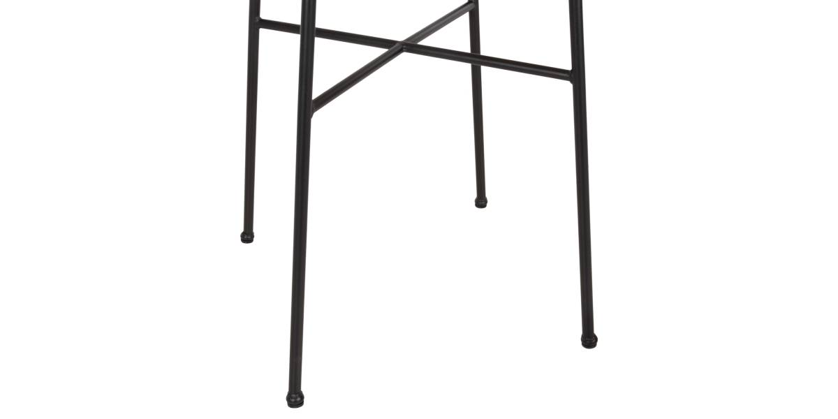 ΣΕΤ ΕΞΩΤΕΡΙΚΟΥ ΧΩΡΟΥ 3ΤΜΧ ALLEGRA HM10477 WICKER ΜΠΕΖ-ΜΕΤΑΛΛΟ ΜΑΥΡΟ