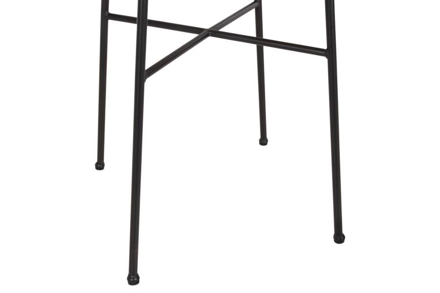 ΣΕΤ ΕΞΩΤΕΡΙΚΟΥ ΧΩΡΟΥ 3ΤΜΧ ALLEGRA HM10477 WICKER ΜΠΕΖ-ΜΕΤΑΛΛΟ ΜΑΥΡΟ