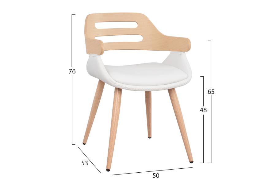 ΠΟΛΥΘΡΟΝΑΚΙ ΣΥΝΕΡΓΑΣΙΑΣ SUPERIOR PRO SONAMA ΜE ΛΕΥΚΟ PU HM8491.02 50Χ53Χ76Υ εκ.