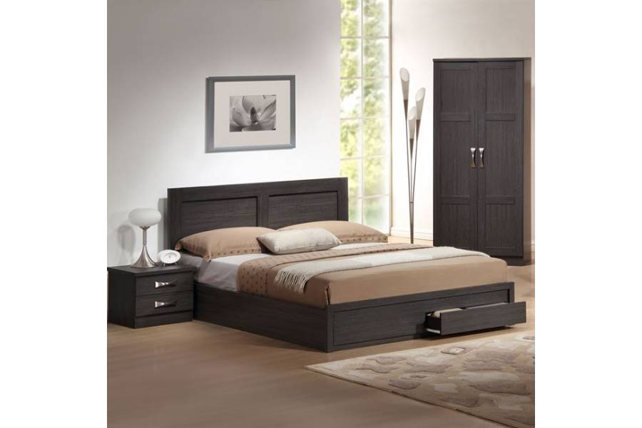 ΚΡΕΒΑΤΙ CAPRI HM399.01 ΜΕ 2 ΣΥΡΤΑΡΙΑ ZEBRANO 160x200 εκ.