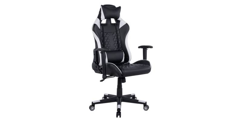 ΠΟΛΥΘΡΟΝΑ GAMING JOURNEY HM1146.04 ΣΕ ΧΡΩΜΑ ΜΑΥΡΟ-ΛΕΥΚΟ 68Χ69Χ130 ΕΚ