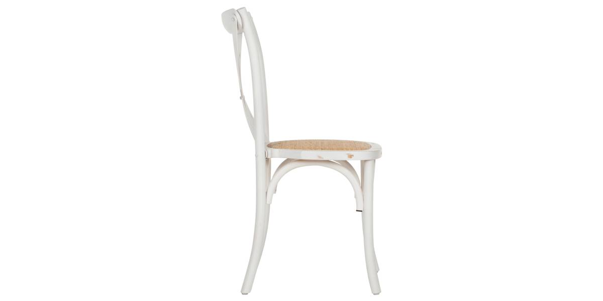 ΚΑΡΕΚΛΑ OWEN ΣΤΟΙΒΑΖΟΜΕΝΗ ΞΥΛΙΝΗ ΑΠΟ ΟΞΙΑ WHITE WASH ΧΡΩΜΑ ΜΕ ΧΙΑΣΤΙ ΠΛΑΤΗ HM8575.04 45x55,5x90 cm
