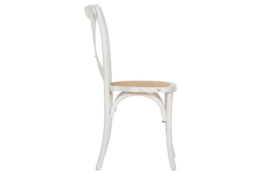 ΚΑΡΕΚΛΑ OWEN ΣΤΟΙΒΑΖΟΜΕΝΗ ΞΥΛΙΝΗ ΑΠΟ ΟΞΙΑ WHITE WASH ΧΡΩΜΑ ΜΕ ΧΙΑΣΤΙ ΠΛΑΤΗ HM8575.04 45x55,5x90 cm