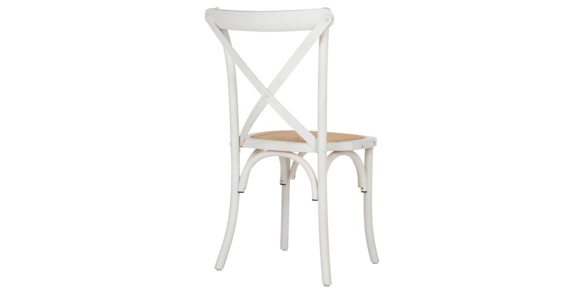 ΚΑΡΕΚΛΑ OWEN ΣΤΟΙΒΑΖΟΜΕΝΗ ΞΥΛΙΝΗ ΑΠΟ ΟΞΙΑ WHITE WASH ΧΡΩΜΑ ΜΕ ΧΙΑΣΤΙ ΠΛΑΤΗ HM8575.04 45x55,5x90 cm