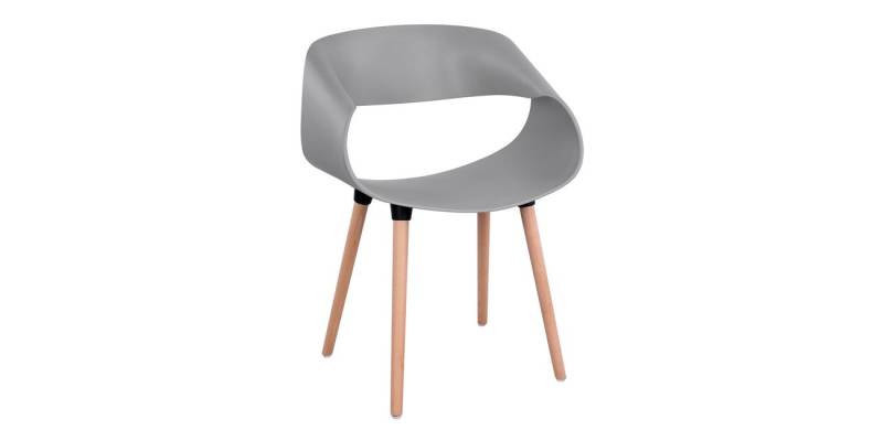 ΠΟΛΥΘΡΟΝΑ ΠΟΛΥΠΡΟΠΥΛΕΝΙΟΥ MAGGIE HM8600.10 ΣΕ ΓΚΡΙ ΧΡΩΜΑ 59x53x80Υ εκ.