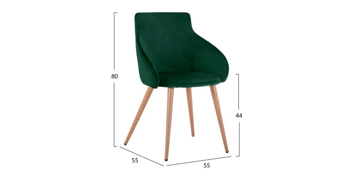 ΣΕΤ ΤΡΑΠΕΖΑΡΙΑΣ HM11182 5ΤΜΧ ΤΡΑΠΕΖΙ ALDWIN MDF & ΚΑΡΕΚΛΕΣ IVY ΚΥΠΑΡΙΣΣΙ ΒΕΛΟΥΔΟ
