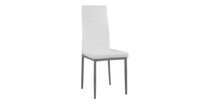 ΚΑΡΕΚΛΑ ΜΕΤΑΛΛΙΚΗ LADY HM0037.11 ΛΕΥΚΟ PU ΜΕΤΑΛΛΙΚΟ ΣΚΕΛΕΤΟ K/D 40x48x95 εκ.
