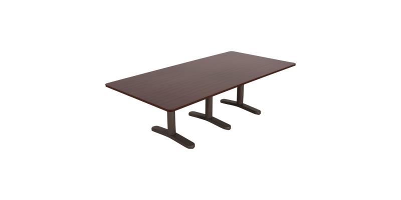 ΓΡΑΦΕΙΟ ΣΥΝΕΔΡΙΑΣΕΩΝ WALVIA ΕΠΑΓΓΕΛΜΑΤΙΚΟ WENGE HM2047.12 240X120X75Υ εκ.