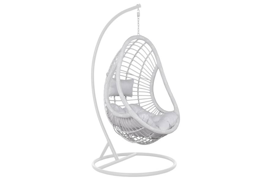 ΚΡΕΜΑΣΤΗ ΠΟΛΥΘΡΟΝΑ ΦΩΛΙΑ CALLIE HM5541.03 ΜΕ ΛΕΥΚΟ WICKER & ΜΑΞΙΛΑΡΙΑ Φ105Χ195Υ εκ.