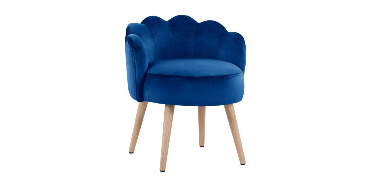 ΣΚΑΜΠΟ ΜΕ ΠΛΑΤΗ ELISE HM8628.08 ΑΠΟ ΜΠΛΕ ΒΕΛΟΥΔΟ 55x52x60Υ εκ.