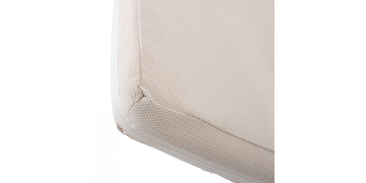ΜΑΞΙΛΑΡΙ ΞΑΠΛΩΣΤΡΑΣ TEXTILENE 600gr/m2 2X1 SIFNOS ΜΠΕΖ HM11234.60T 196(117+1+78)x58x6εκ.