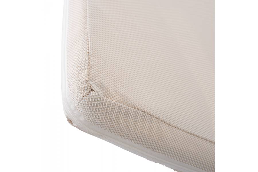 ΜΑΞΙΛΑΡΙ ΞΑΠΛΩΣΤΡΑΣ TEXTILENE 600gr/m2 2X1 SIFNOS ΜΠΕΖ HM11234.60T 196(117+1+78)x58x6εκ.